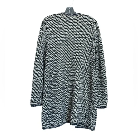 Amina Rubinacci Napoli Wool Cashmere Knit Coat EU 48